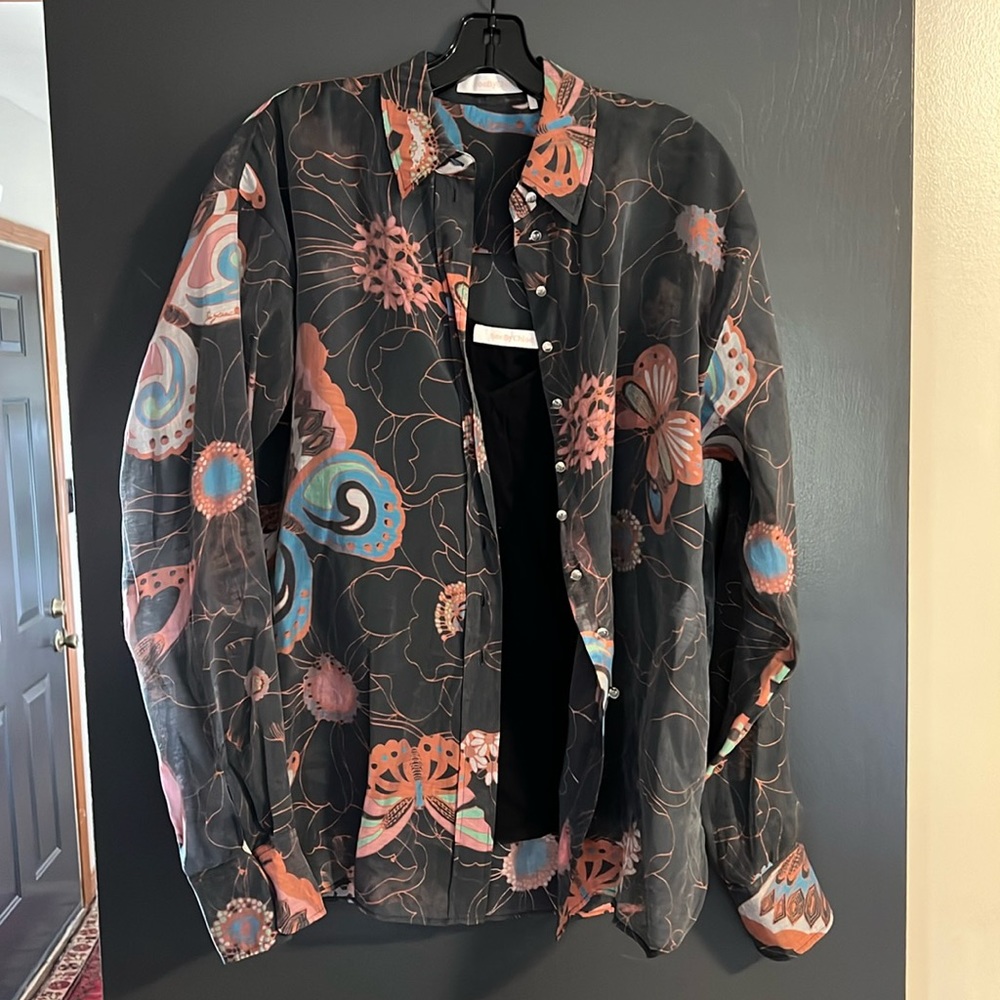 See by Chloe size 40 multicolored blouse